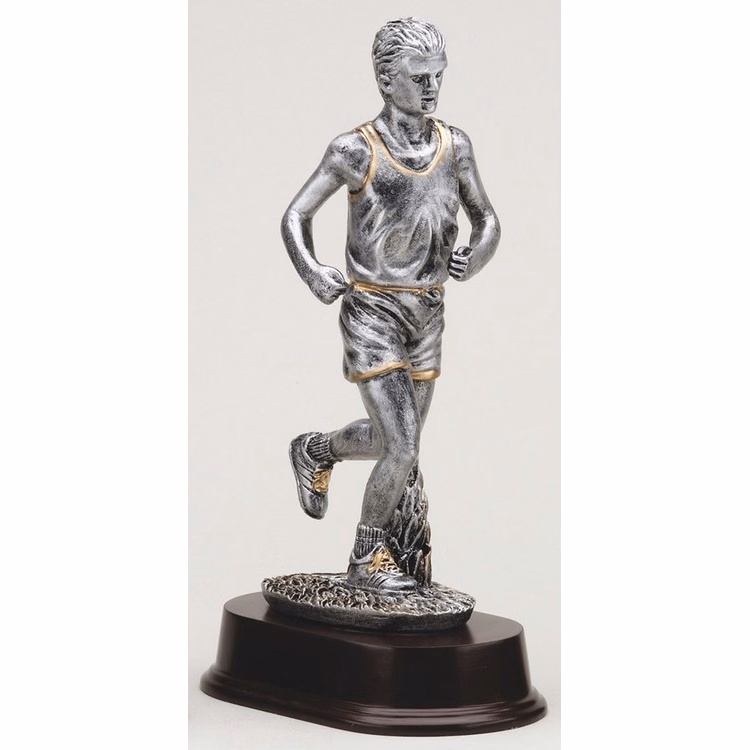10" Tall Runner Male Figure Award