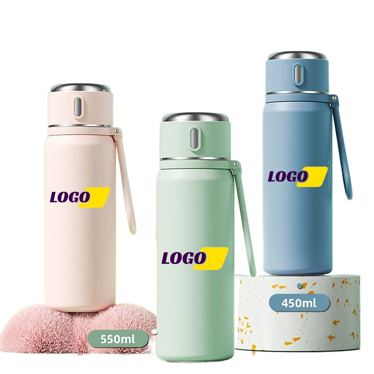 316 Stainless Steel Portable Large Capacity Kids Water Tumbler 1