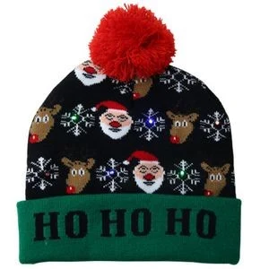 Christmas Hat Knitted 1
