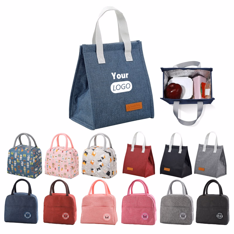 Insulated Lunch Tote Bag with Handles