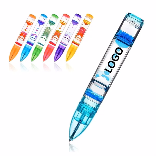 Liquid-Filled Bubble Ballpoint Pen