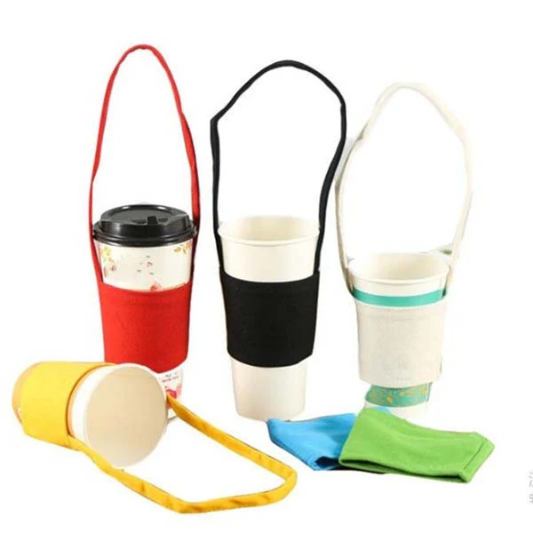 Coffee Insulated Sleeves Cup Cover Holder, custom koozie with logo imprint 1