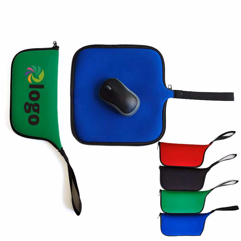 Travel Mouse Bag and Pad Combo