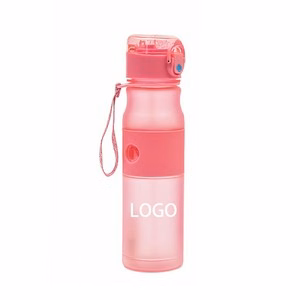 21oz Frosted Plastic Water Bottle