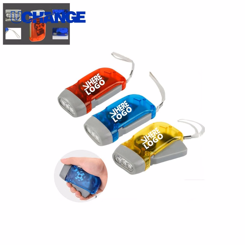 Eco-Friendly Hand Press Flashlight Tool