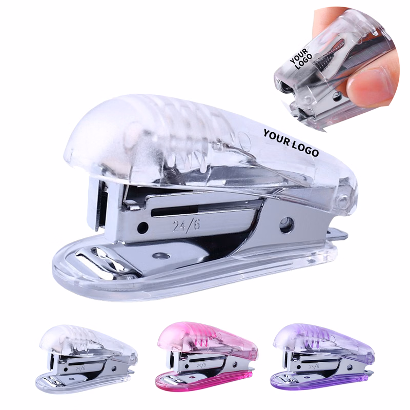 Transparent Mini Stapler 2.6" x 1.38" x 1.06"
