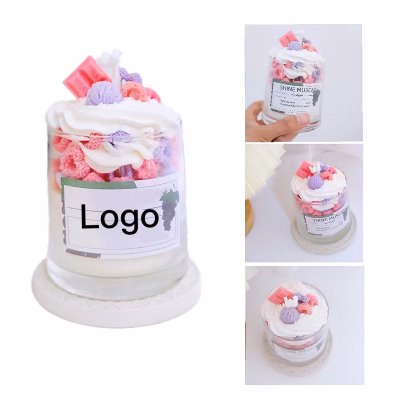 Ice Cream Soybean Wax Candle