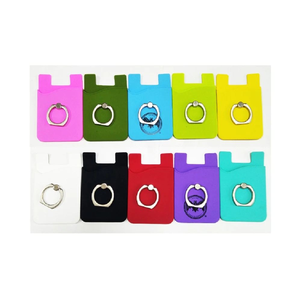 Ring Holder/Silicone Phone wallet 1