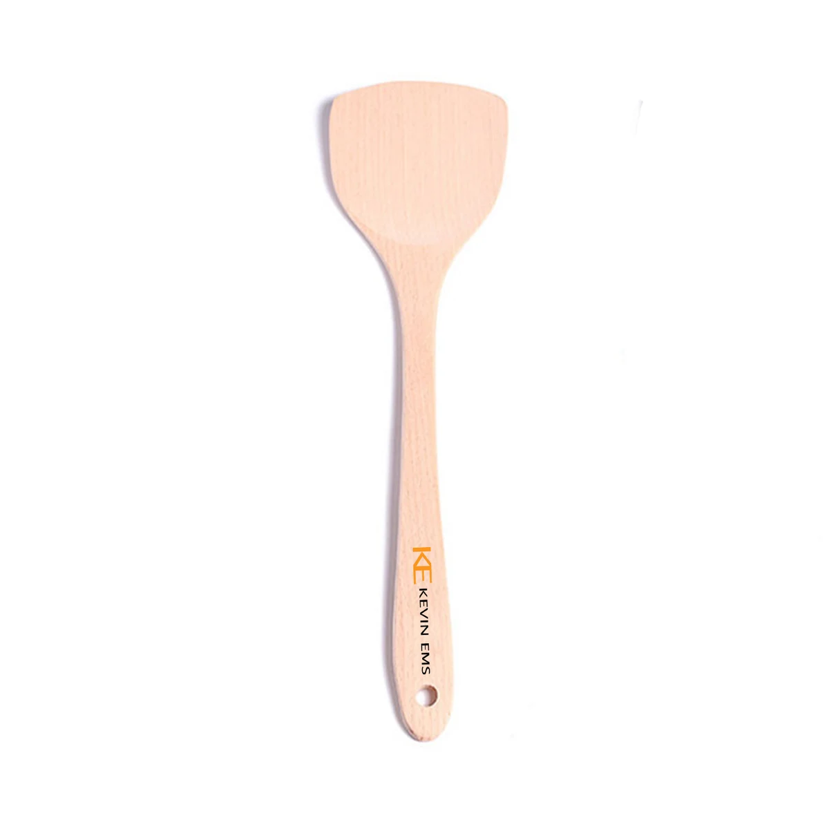 High Temperature Resistant Long Handle Wooden Spatula 1