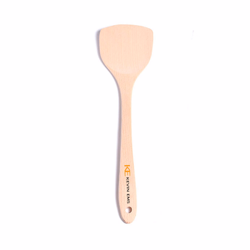 High Temperature Resistant Long Handle Wooden Spatula