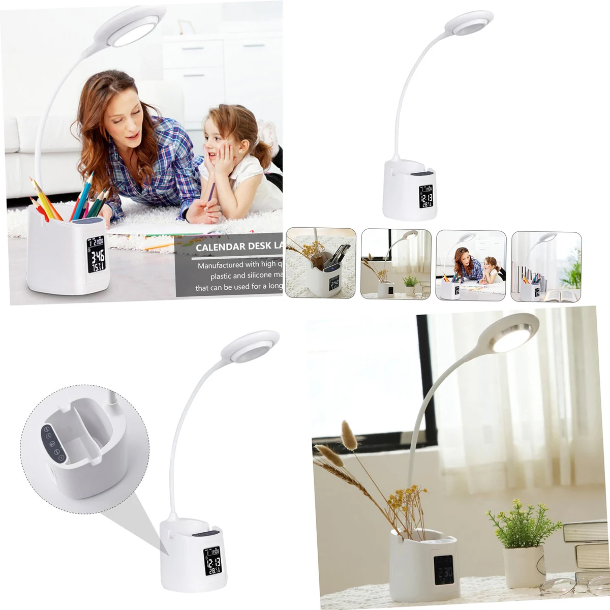 Pen Holder Table Lamp Computer Desk Light 1