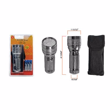 21 Bright White LED Flashlight