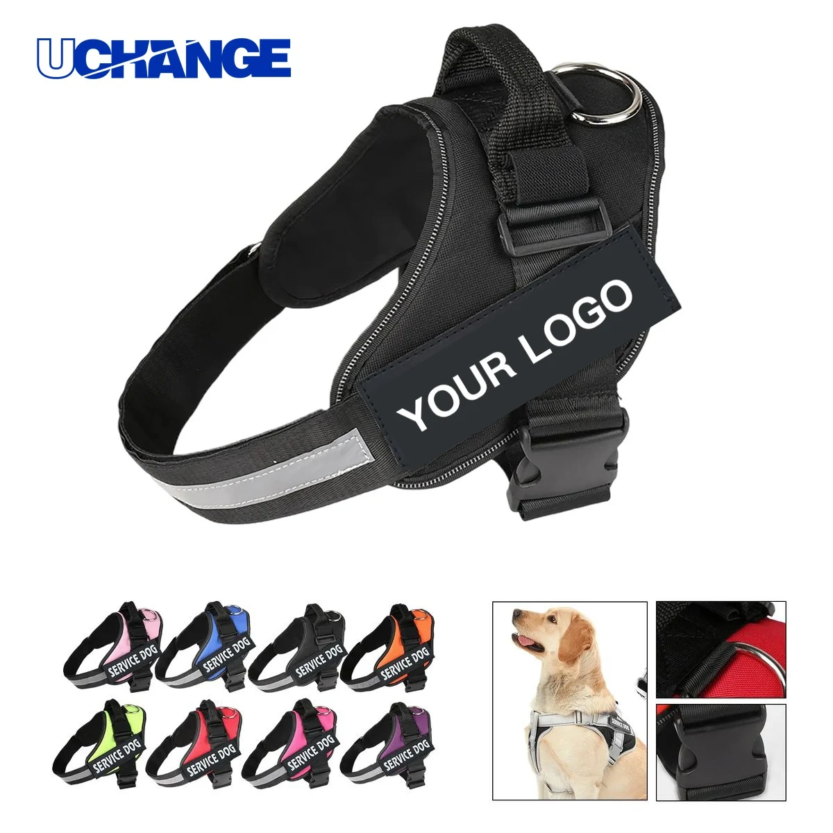 Reflective Oxford Dog Harness 1