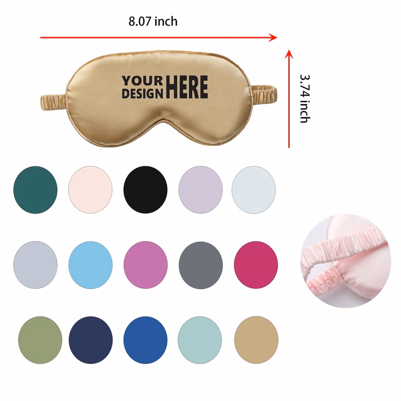 Breathable Light Blocking Sleep Mask with Elastic Strap