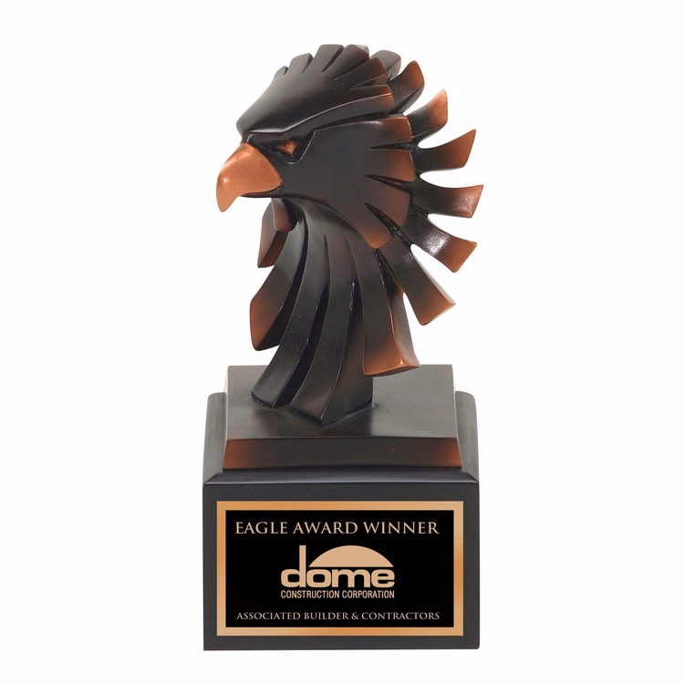 6" Eagle Head Award