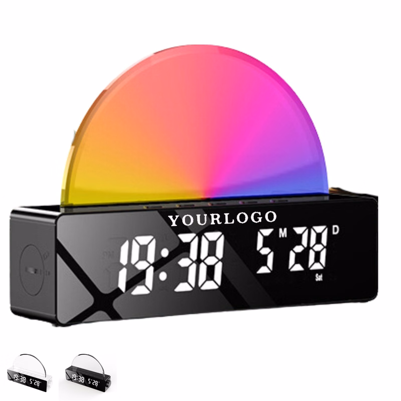 Sunrise Round Alarm Clock