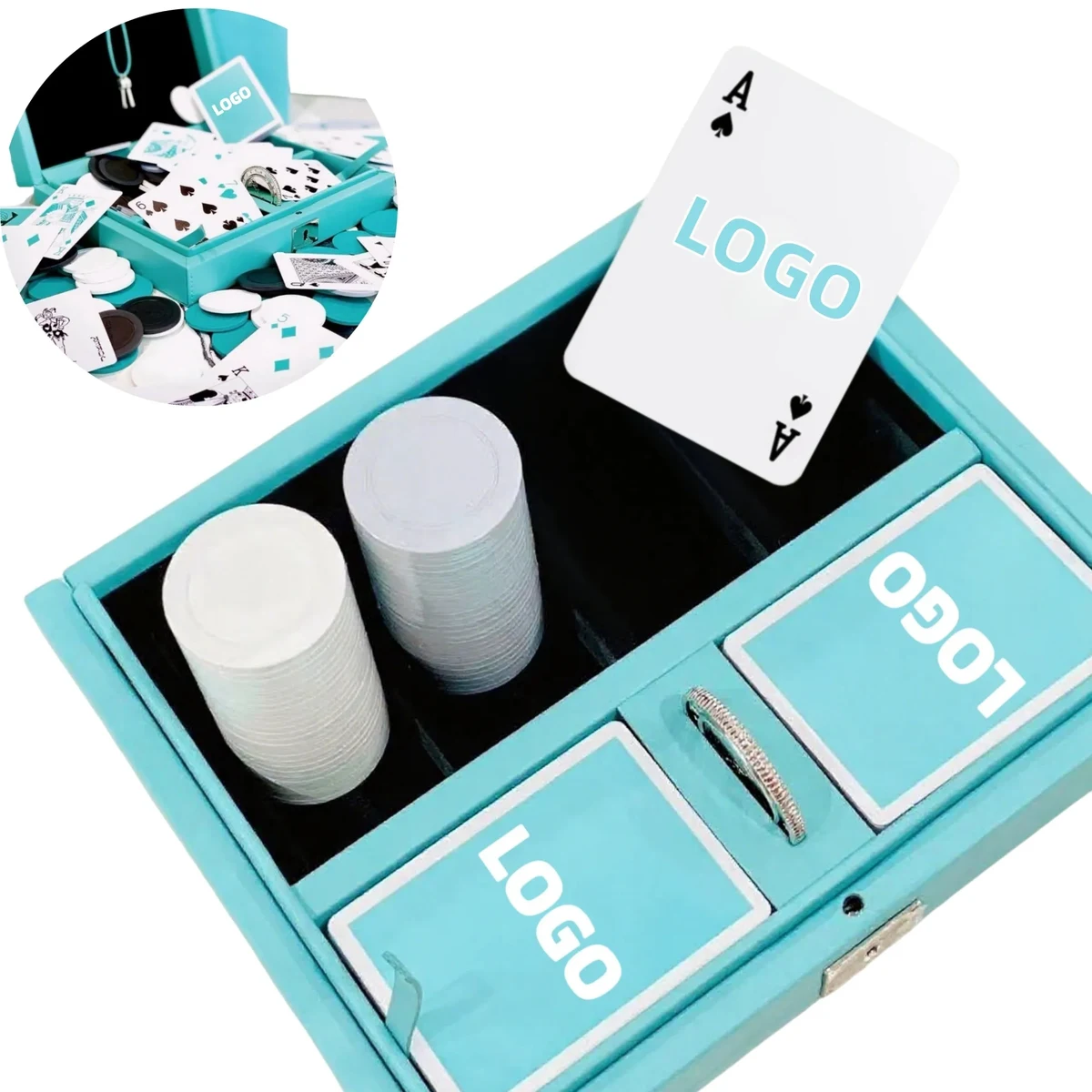 Fully Customized PVC Poker Cards 1