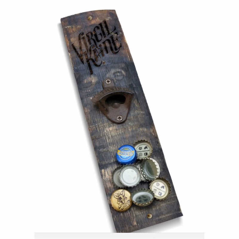 Reclaimed Wood Magnetic Bottle Opener