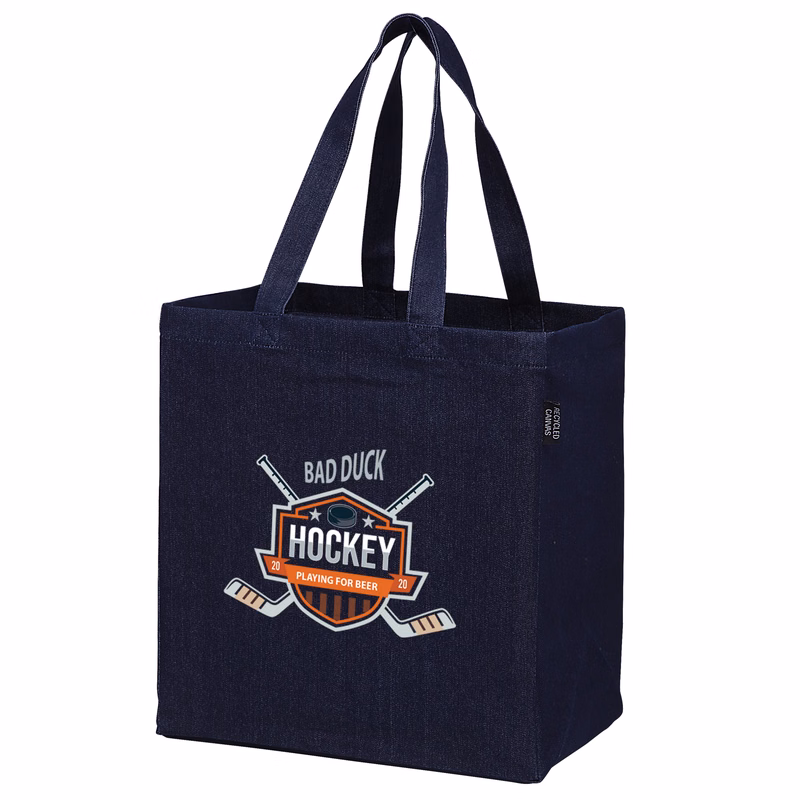 Recycled Denim Grocery Bag