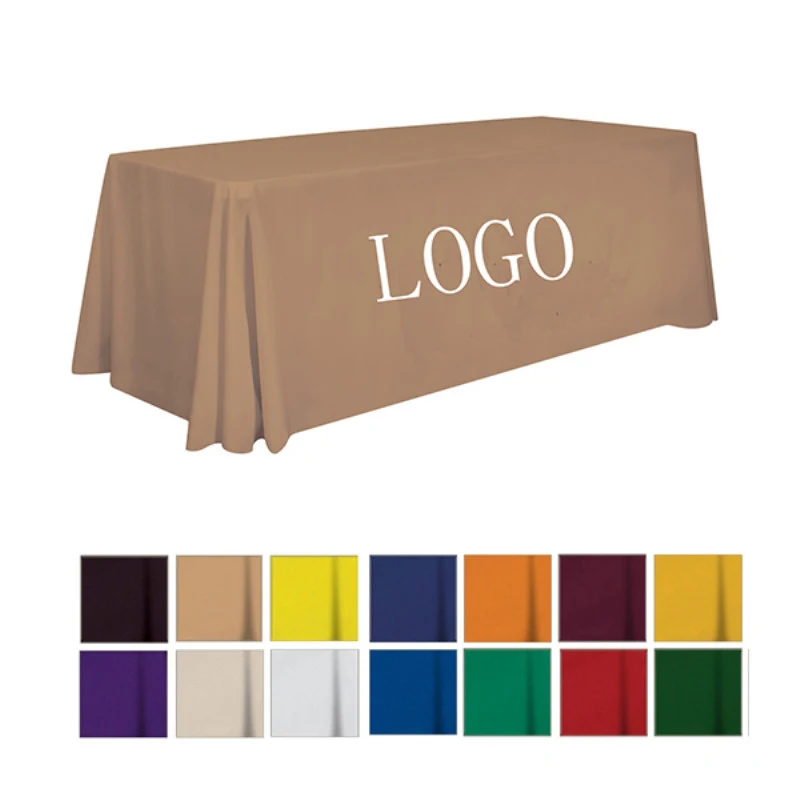 6 Ft 4 Sided Plain Table Cover 1