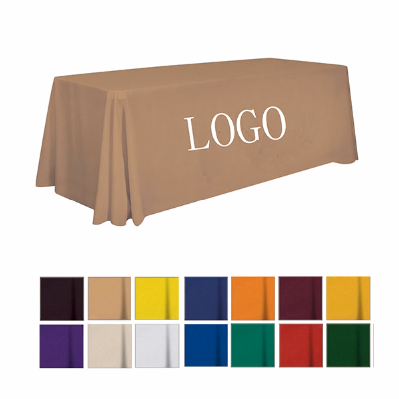 6 Ft 4 Sided Plain Table Cover