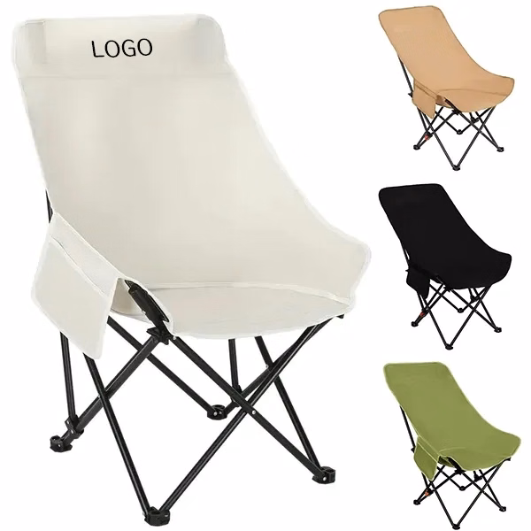 High-Back Folding Camping Chair