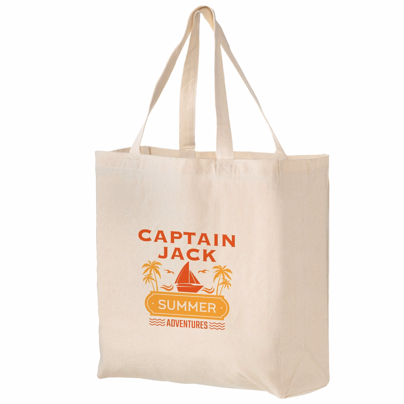 Cotton Canvas Grocery Bag