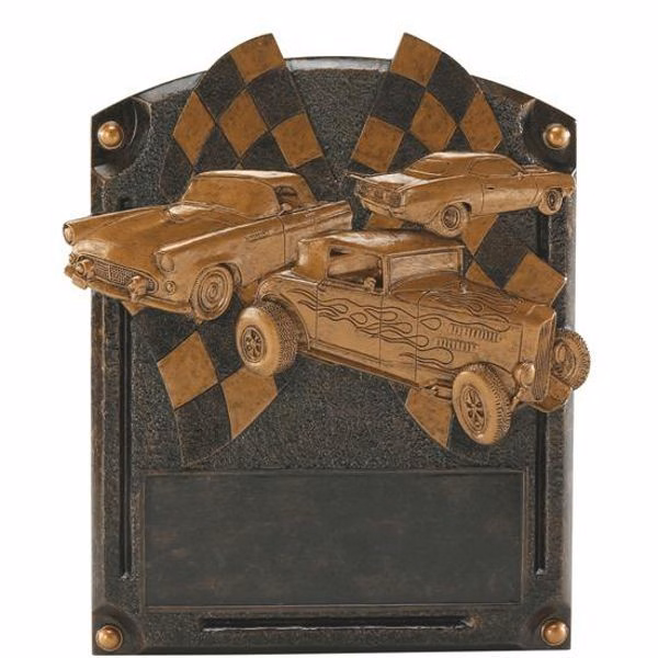 8" Car Show Legends of Fame Resin