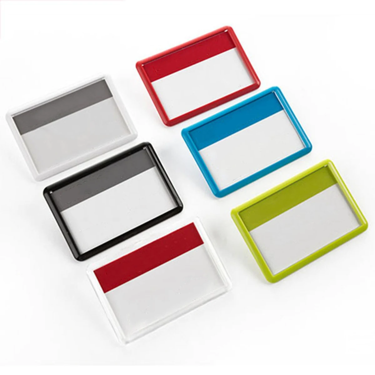 Medium Plastic Reuseable Name Tag 1