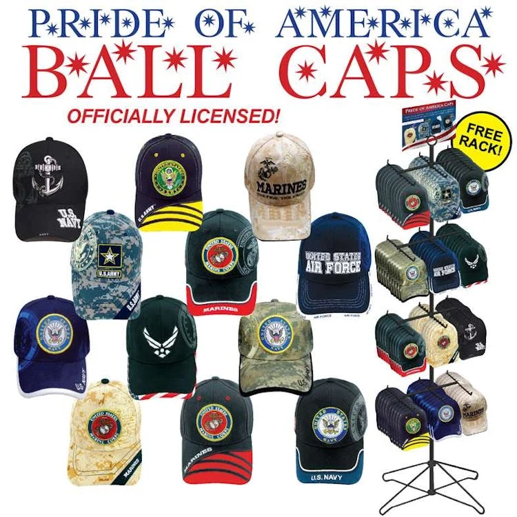 Military Caps Assorted 1