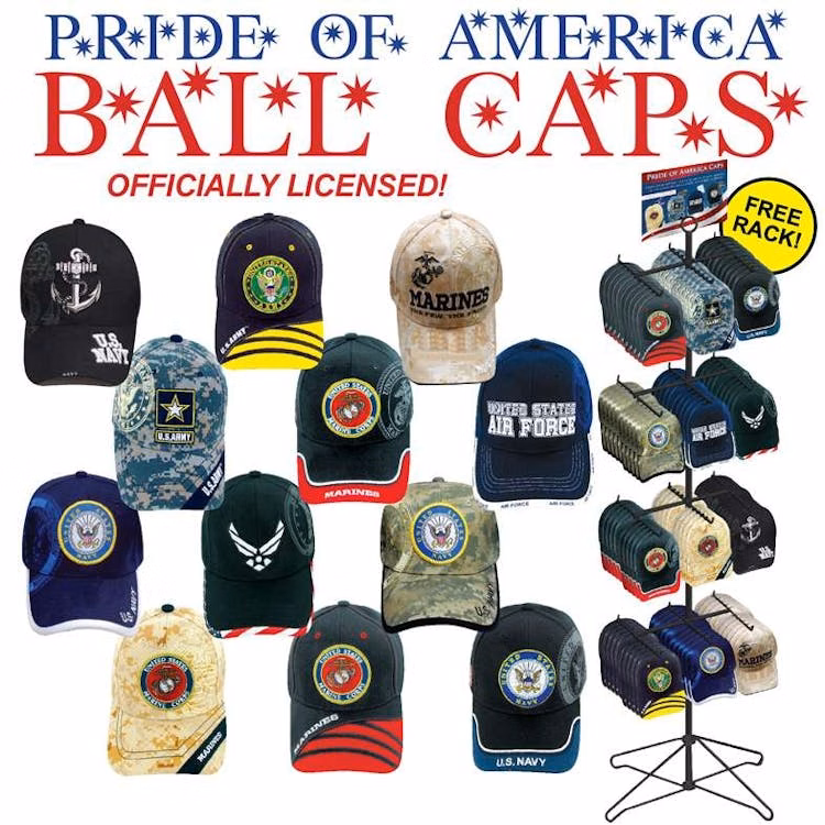 Military Caps Assorted