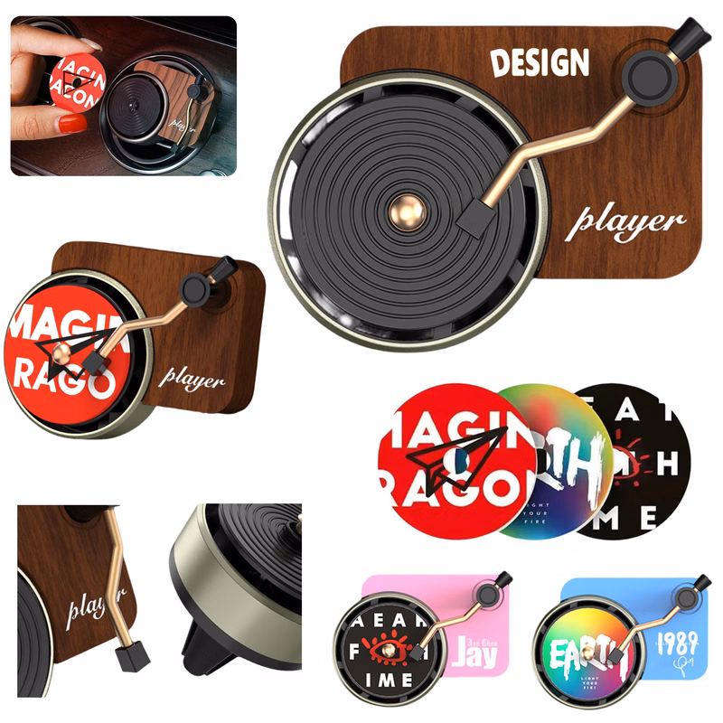 Record Player Car Air Fresheners Perfume