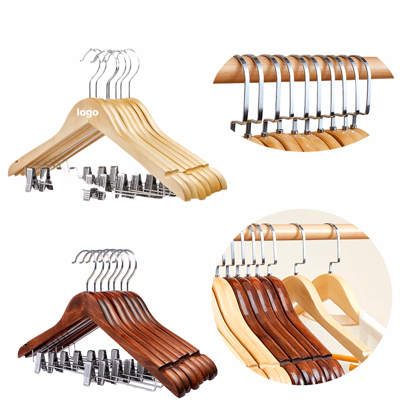 Hotel Wooden Clothes Hanger