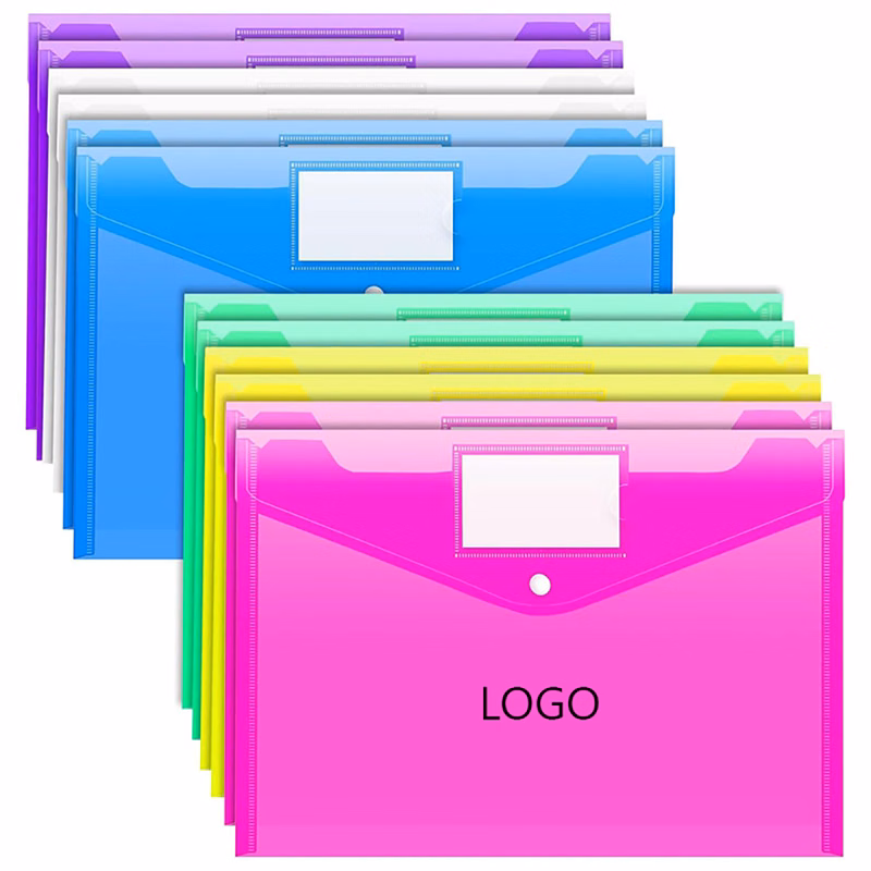Snap Label File Bag