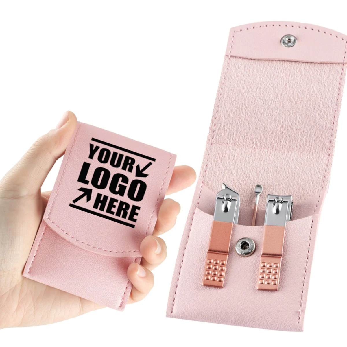 3 Pcs Portable Stainless Steel Manicure Set 1