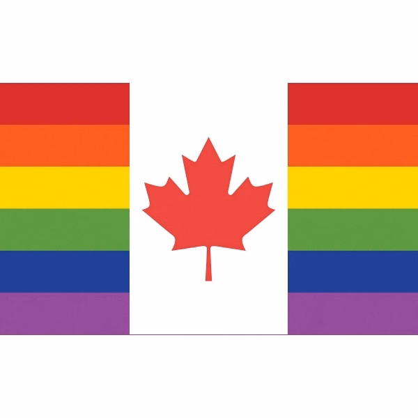 Canada Pride Stick Flag