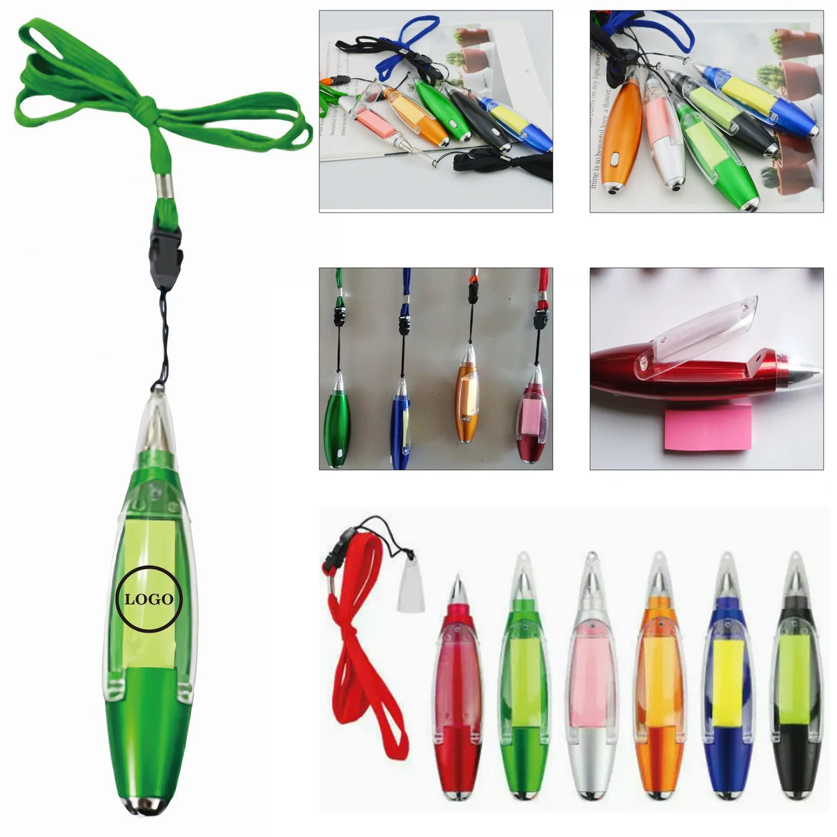 Lanyard Equipped Multifunction Ballpoint Pen 1