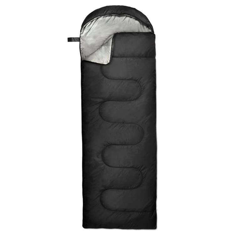 Deluxe Sleeping Bags - Black 71" x 30" 1