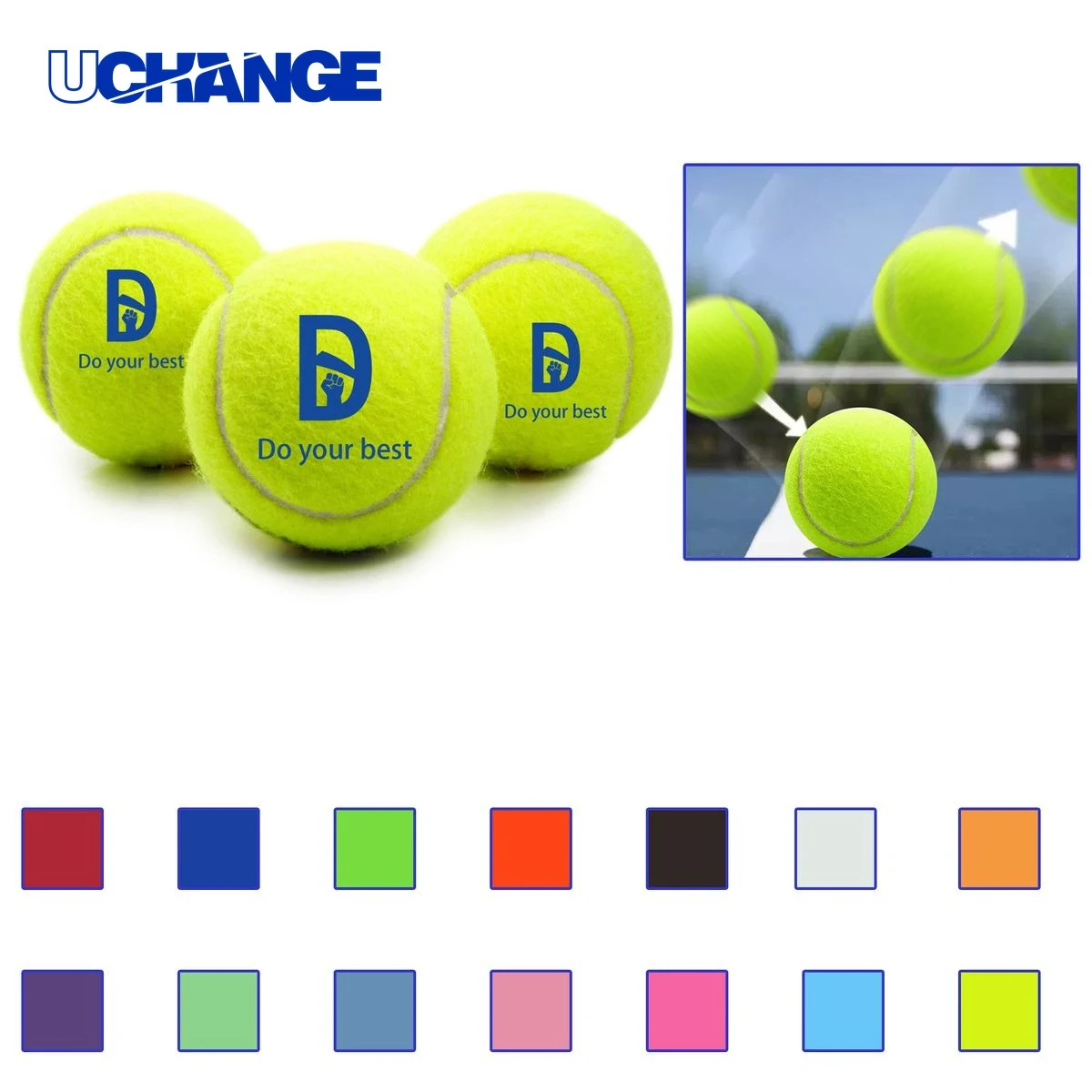 High Elasticity Training Tennis Ball 1