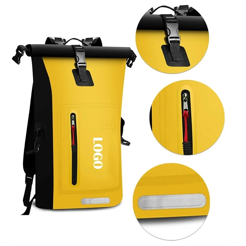 Waterproof Backpack With Zipper Pocket 1