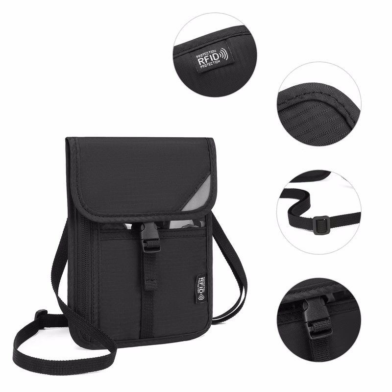 Multi-layered Halterneck ID Bag