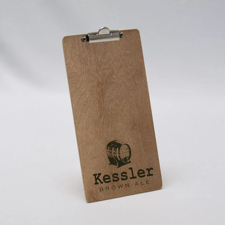 5" x 10" Check/Menu Holder With Clip 1