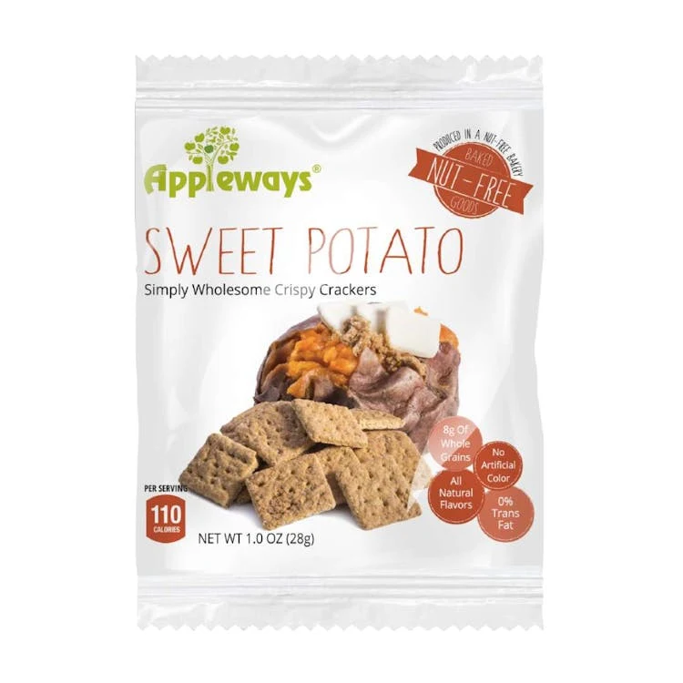 Whole Grain Sweet Potato Crispy Crackers - 1.0 oz 1