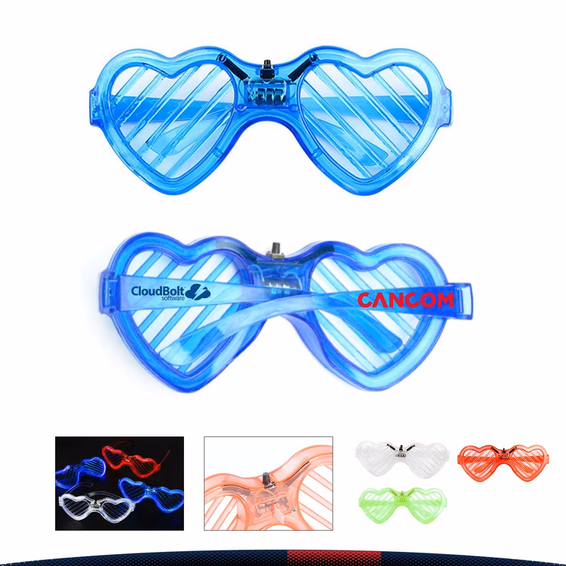 Heart Shape Luminous Glasses