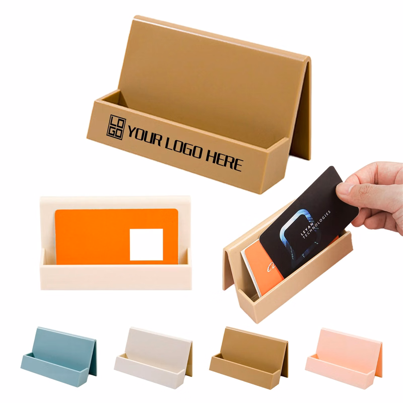 Desktop Business Card Storage Plastic Box MOQ30pcs