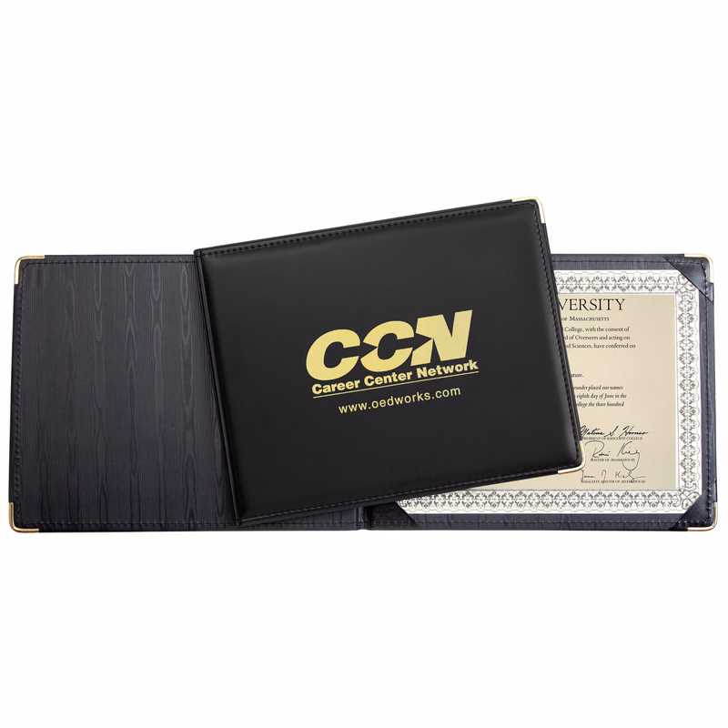 Deluxe Heat Sealed Diploma Holder (Landscape Style)