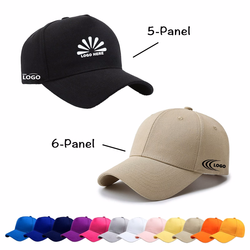 Custom Cotton Twill Cap with 3D Embroidery