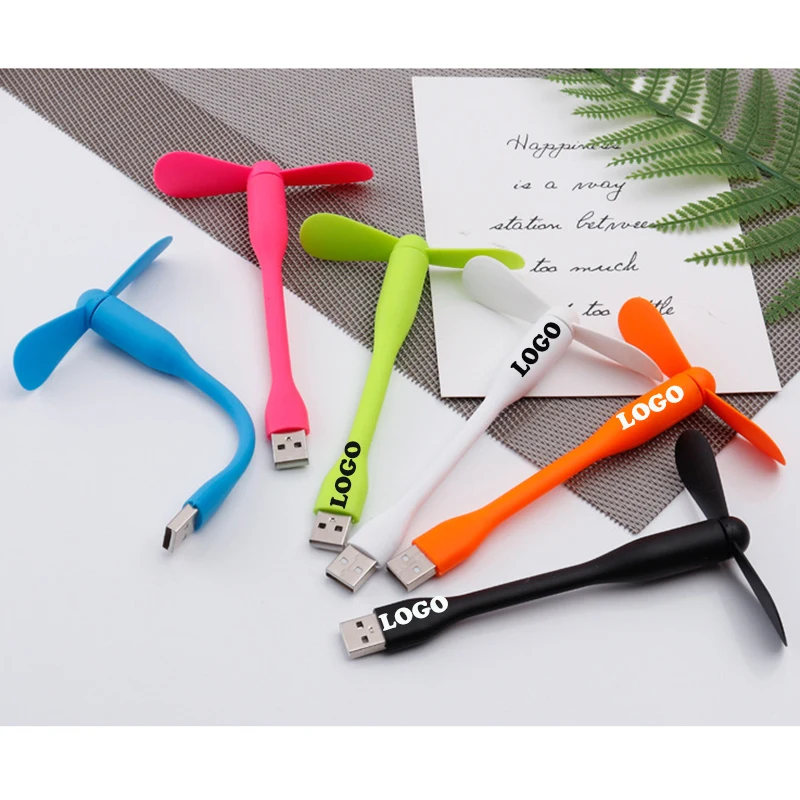 Portable USB Fan w/Flexible Arm 1