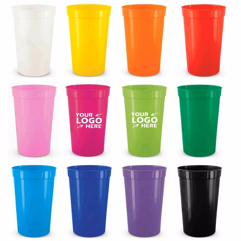 16-oz Reusable & Break-Resistant Stackable Stadium Cups