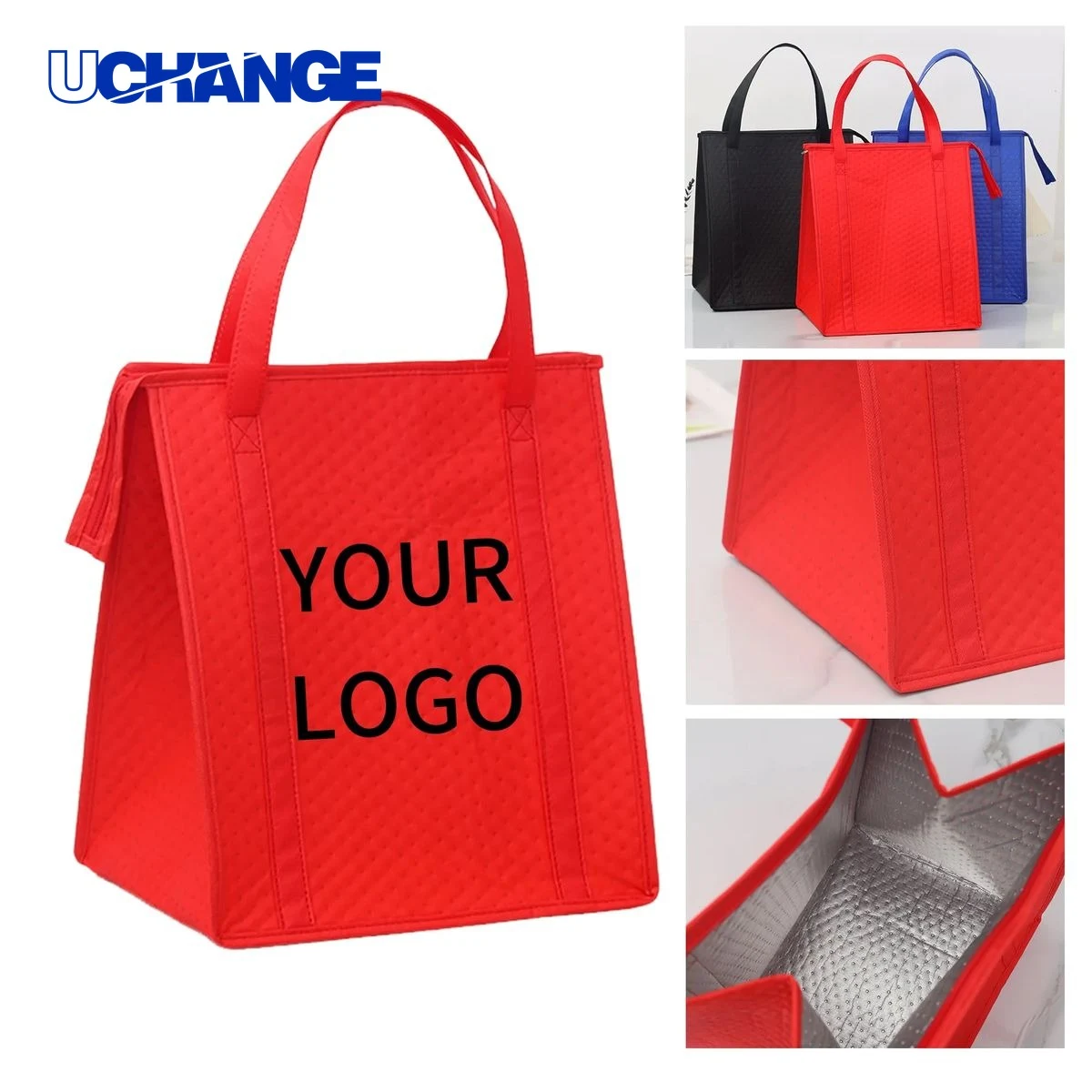 Insulated Non Woven Tote Bag Carrier 1